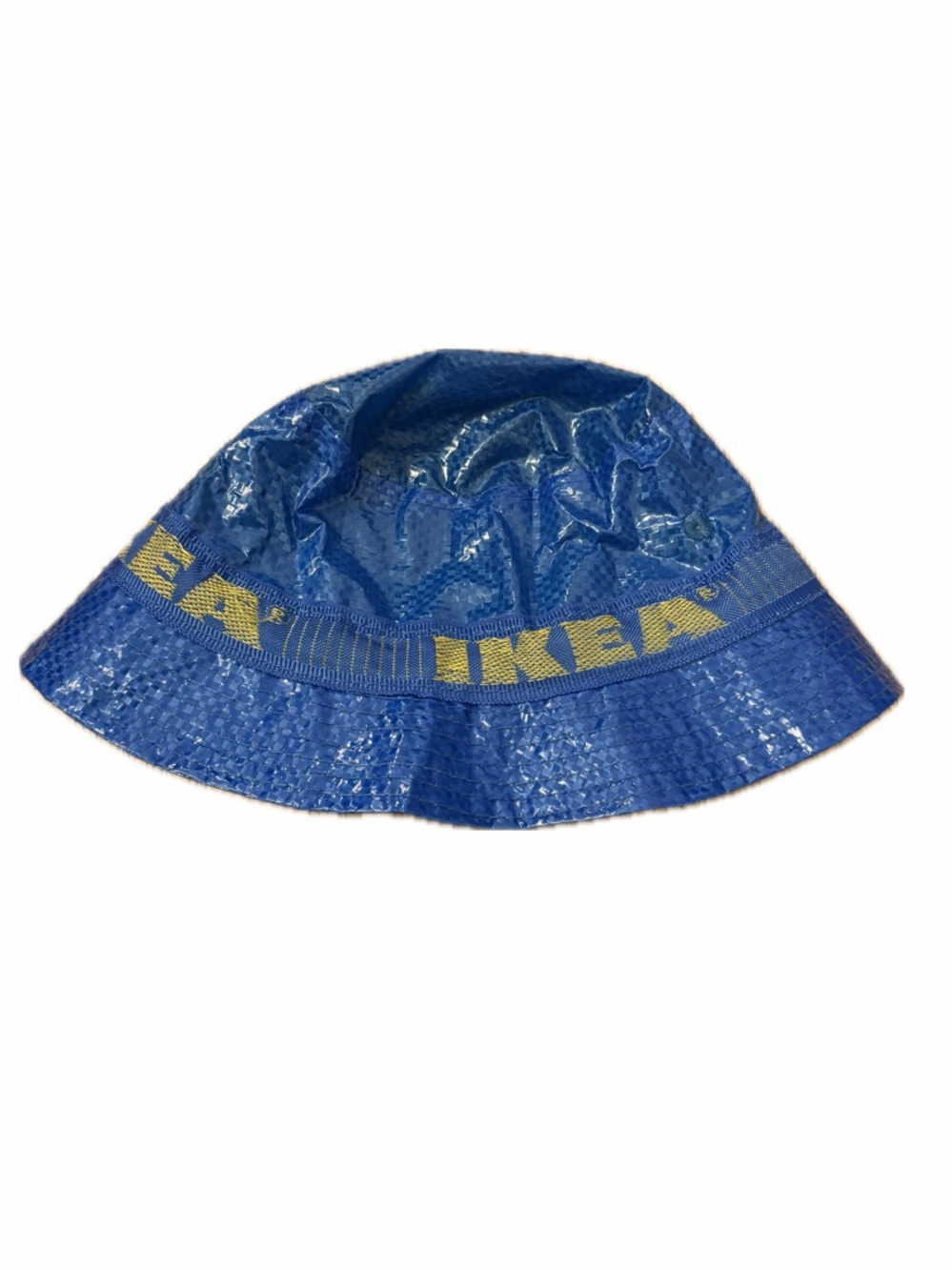 IKEA BLUE/YELLOW UNISEX LOGO LINED BUCKET HAT ONE SIZE